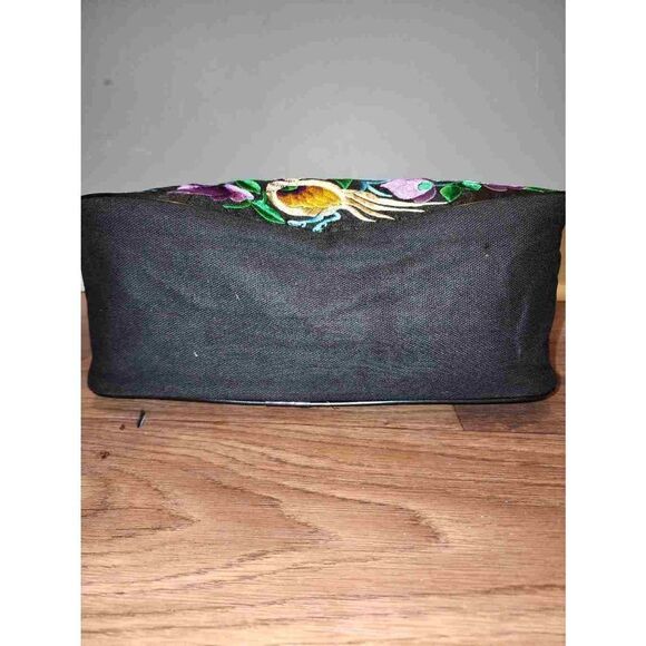 Canvas Embroidered satchel  - Picture 4 of 6